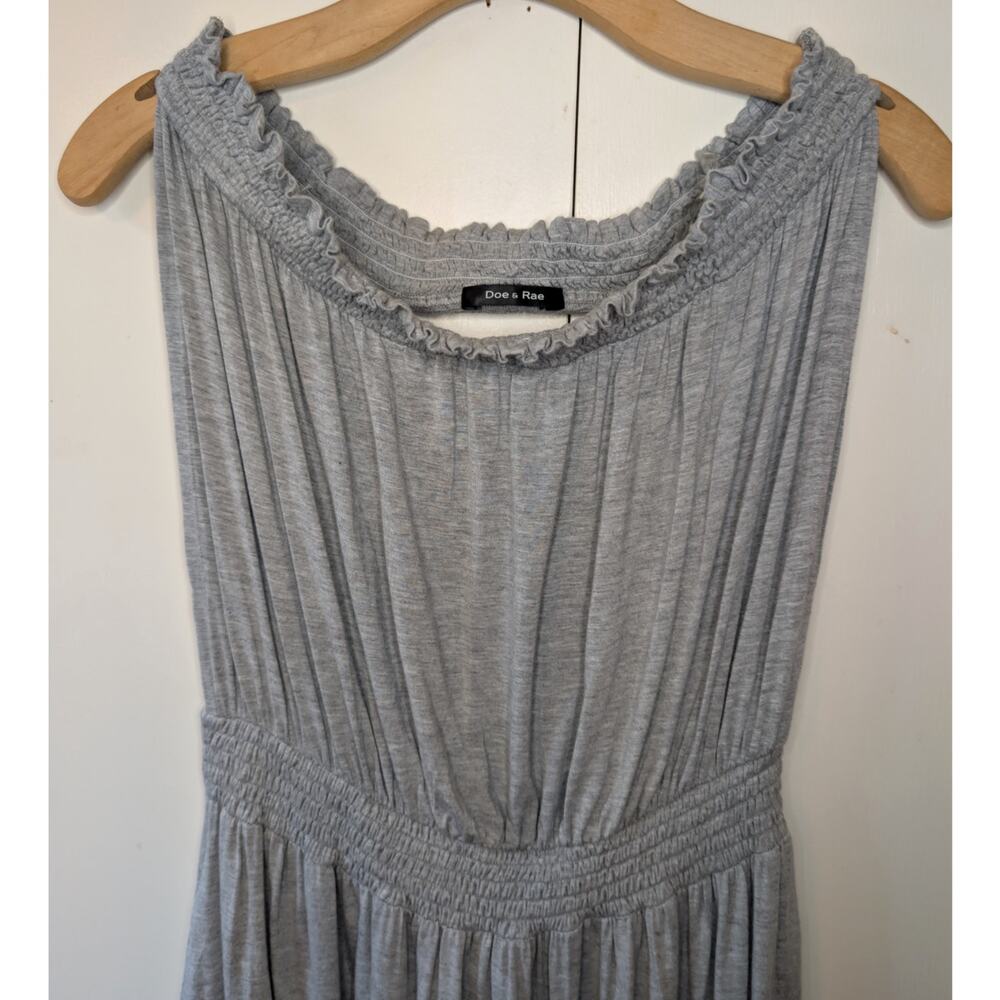 Doe & Rae Gray Mini Dress - Picture 3 of 11